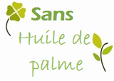 Sans huile de palme Creme de Lourdes