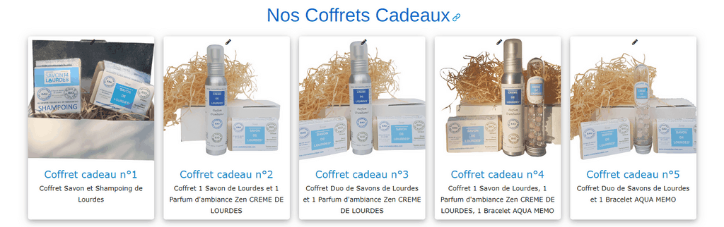 Coffret cadeau CREME D ELOURDES