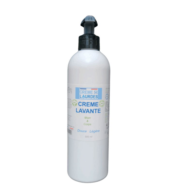 Creme lavante douce légère CREME DE LOURDES