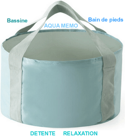 Bassine bain de pieds AQUA MEMO