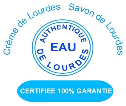 100 pour cent eau de Lourdes