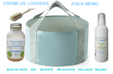 Pack bain de pieds CREME DE LOURDES