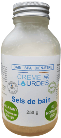 Sel de bain Crème de Lourdes à l'eau de la grotte