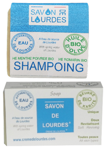 Savon et shampoing de Lourdes