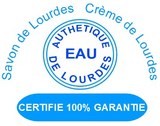 Eau de Lourdes certifiée